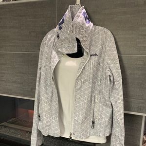Bench White and Black Patterned Jacket